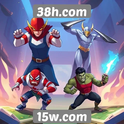 Desempenho de jogos populares na plataforma 38h.com